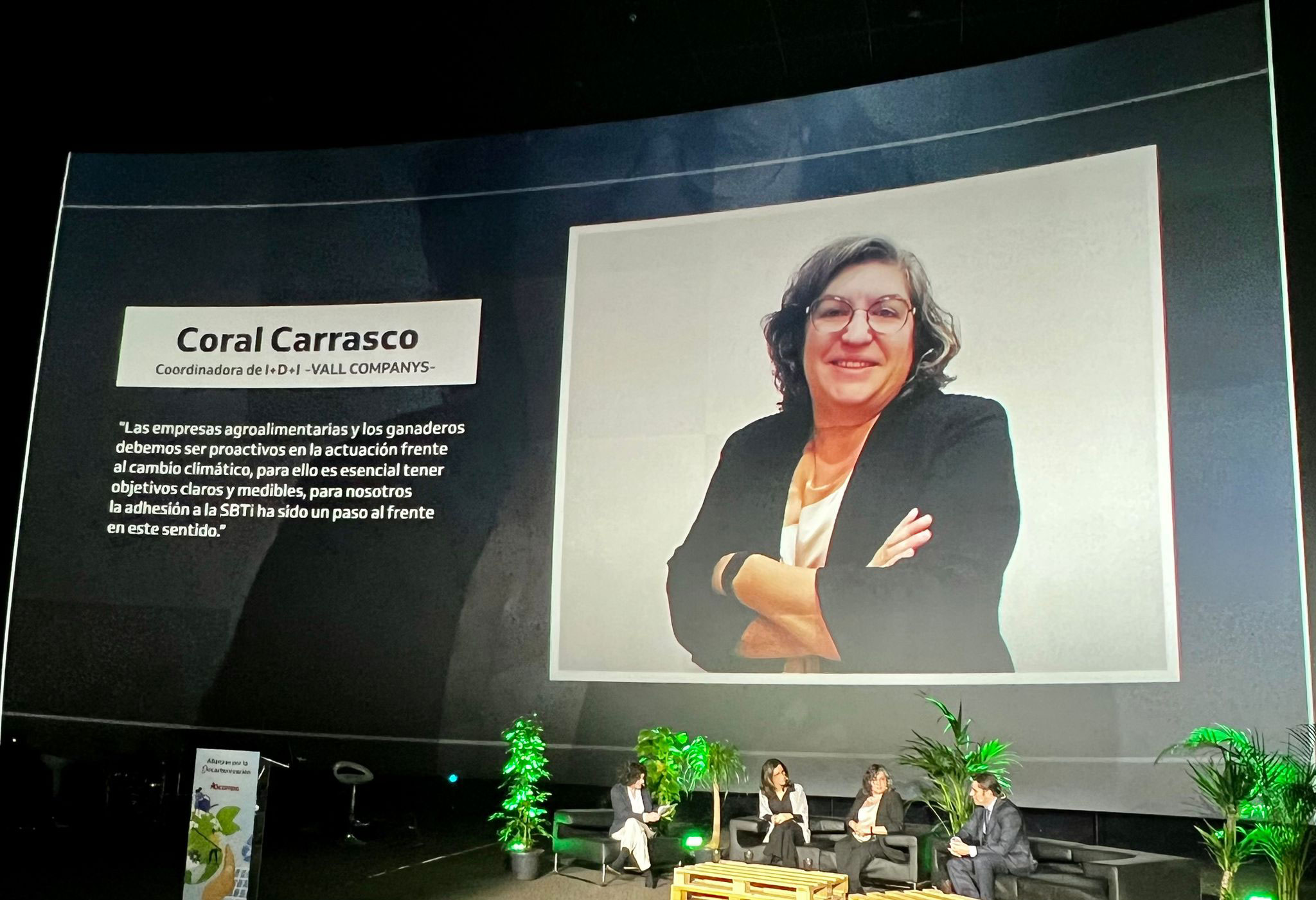 Coral Carrasco participa en el evento “Alianzas por la Descarbonización” de Alcampo